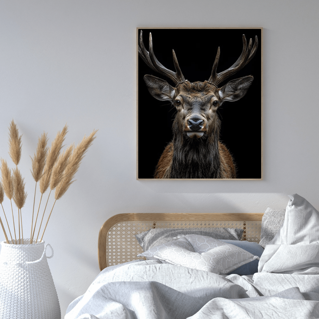 Regal Stag - Wildlife Wall Art - Aestheticanvas