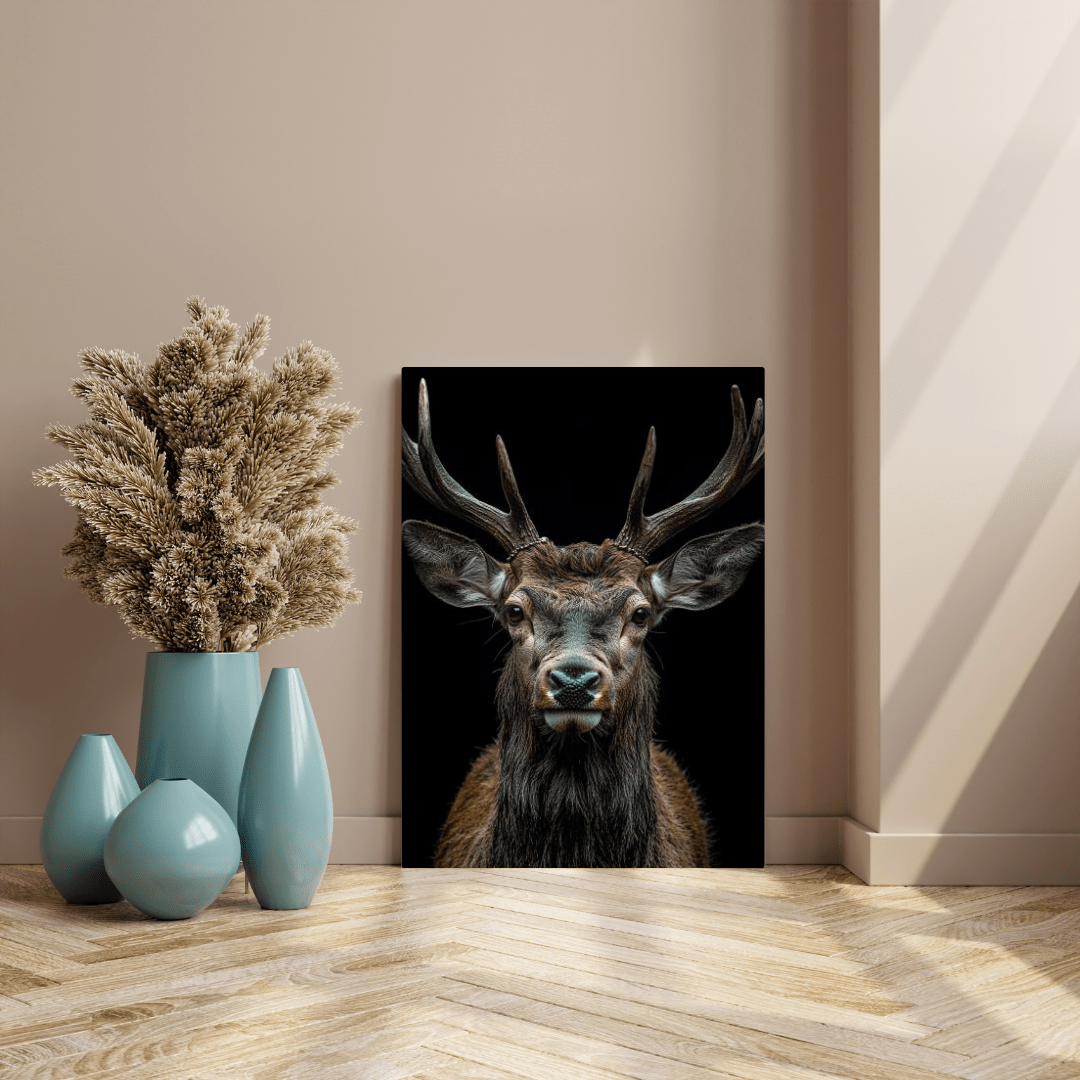 Regal Stag - Wildlife Wall Art - Aestheticanvas