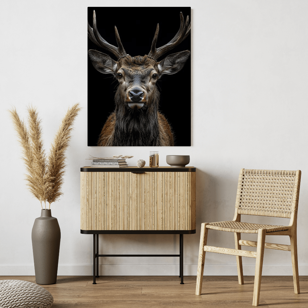 Regal Stag - Wildlife Wall Art - Aestheticanvas