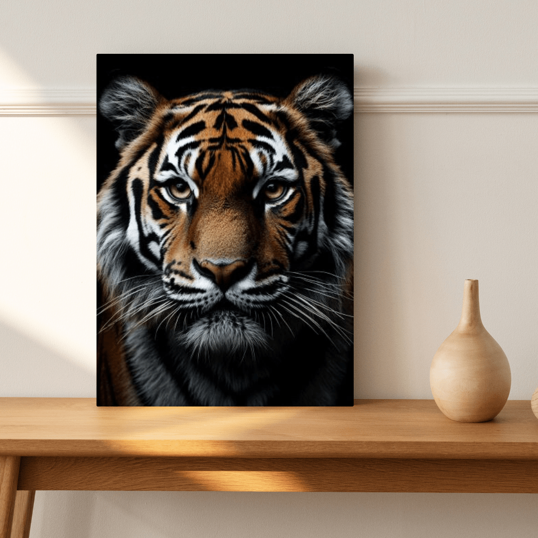 Royal Stare - Wildlife Wall Art - Aestheticanvas