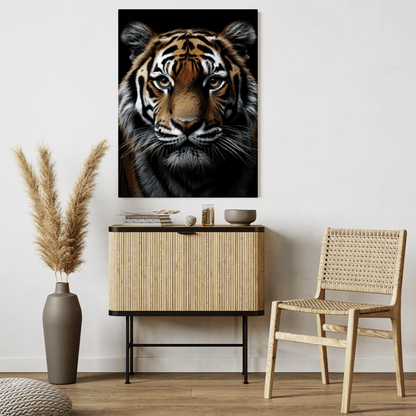 Royal Stare - Wildlife Wall Art - Aestheticanvas