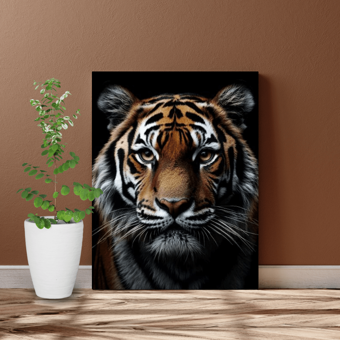 Royal Stare - Wildlife Wall Art - Aestheticanvas