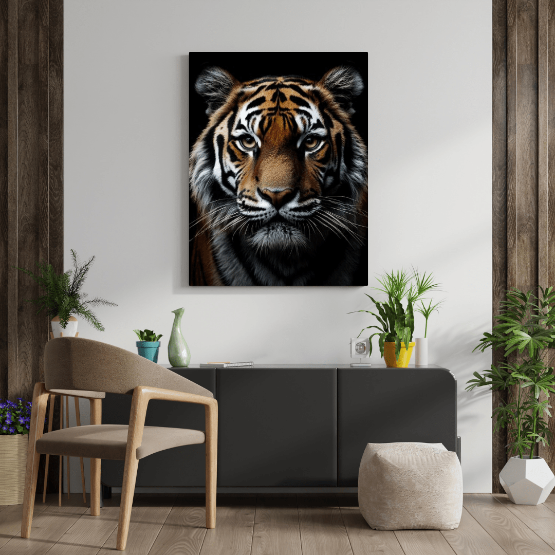 Royal Stare - Wildlife Wall Art - Aestheticanvas