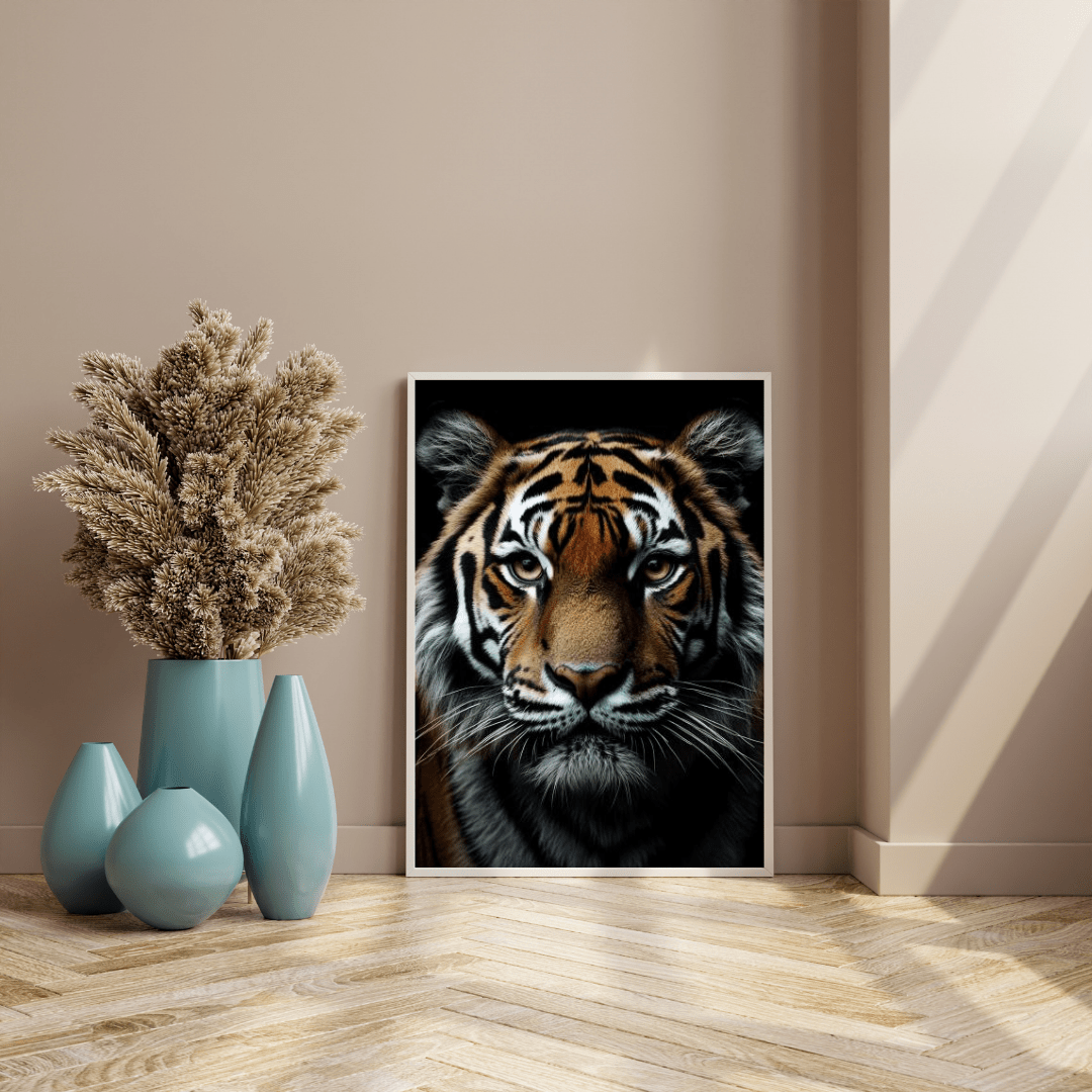 Royal Stare - Wildlife Wall Art - Aestheticanvas