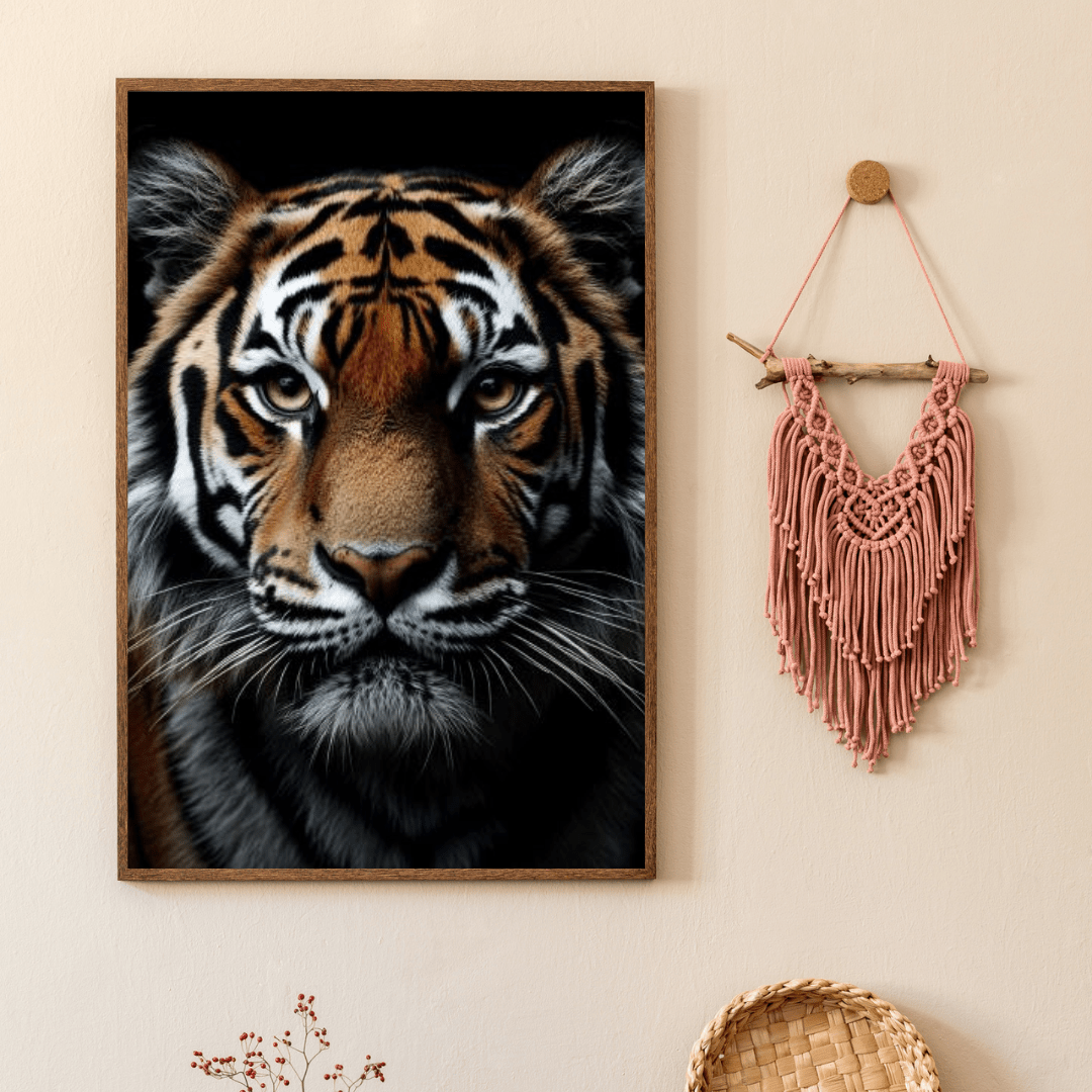 Royal Stare - Wildlife Wall Art - Aestheticanvas