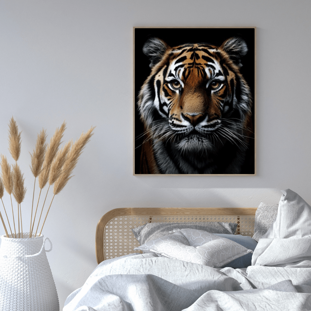 Royal Stare - Wildlife Wall Art - Aestheticanvas