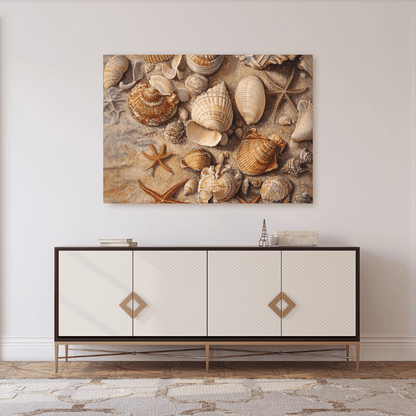 Seaside Treasures Collection - Beach Wall Art - Aestheticanvas