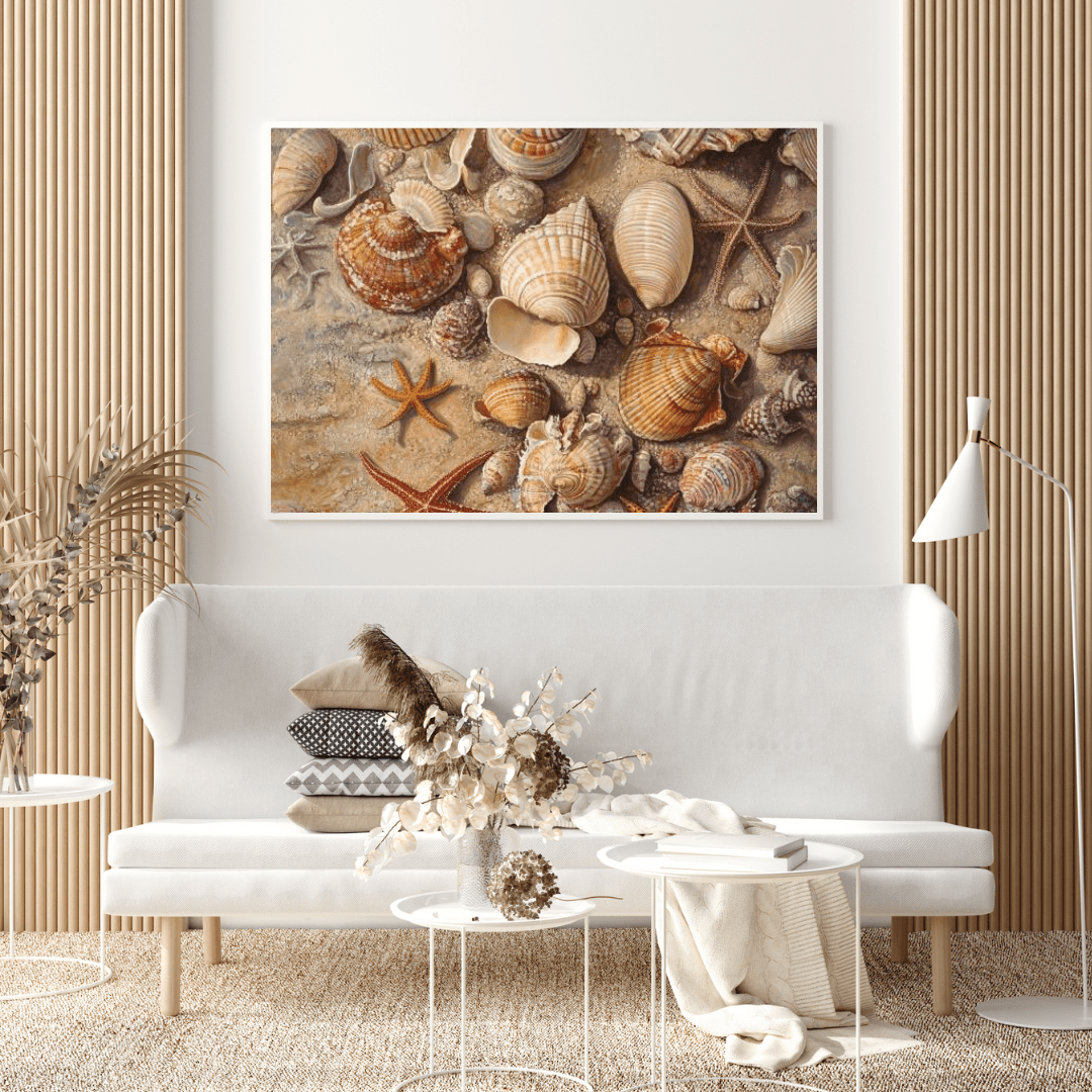 Seaside Treasures Collection - Beach Wall Art - Aestheticanvas