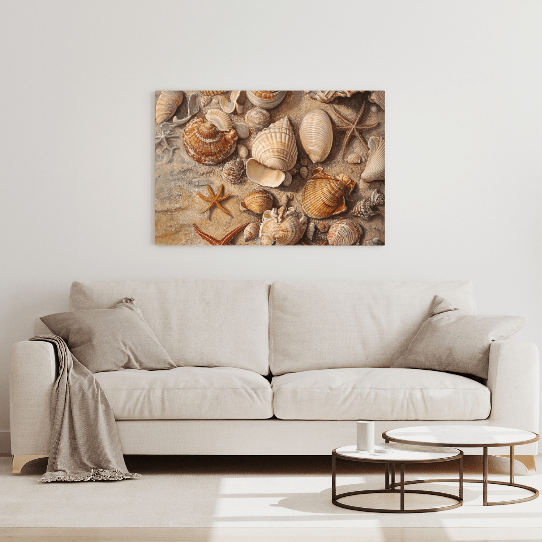 Seaside Treasures Collection - Beach Wall Art - Aestheticanvas