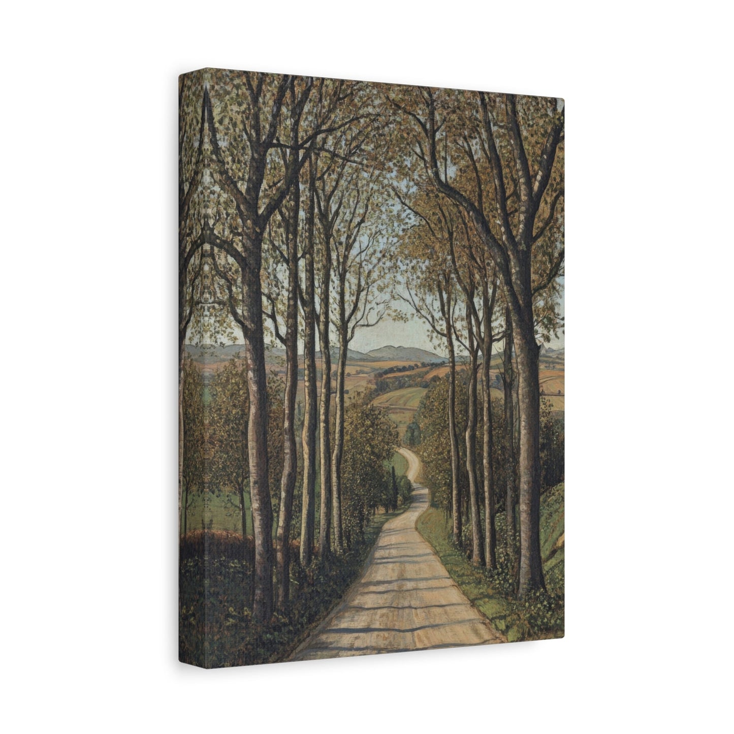 Serene Countryside Pathway - Landscape Wall Art - Aestheticanvas