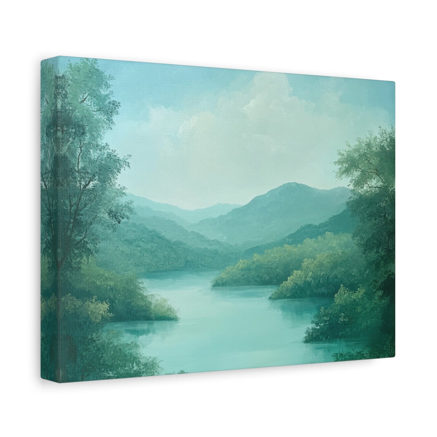 Serene Lake View – Limited Wall Art - Aestheticanvas