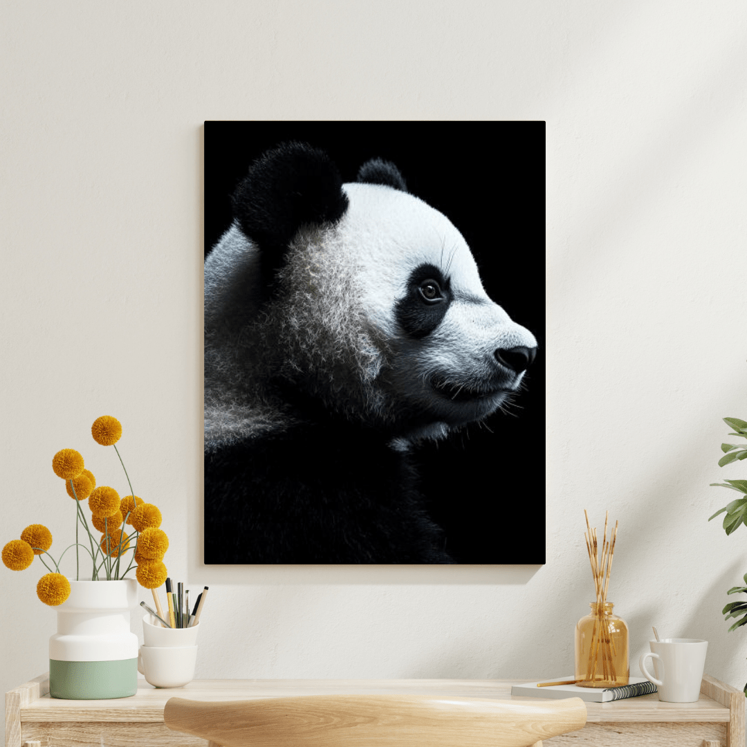 Serene Panda - Wildlife Wall Art - Aestheticanvas