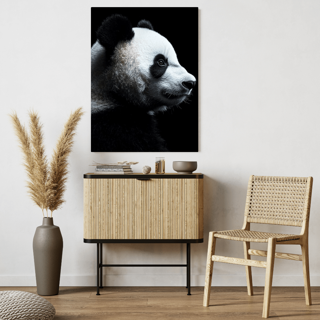 Serene Panda - Wildlife Wall Art - Aestheticanvas