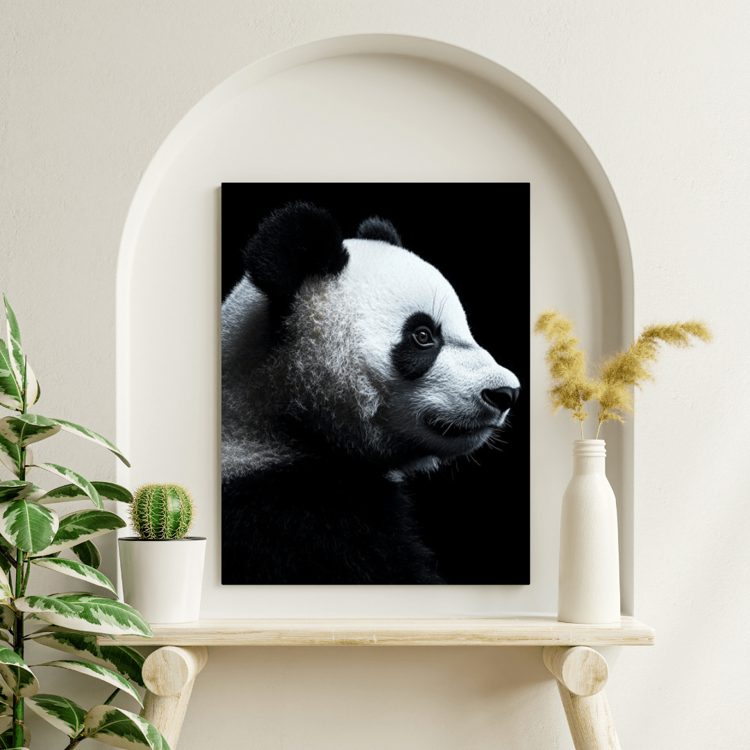 Serene Panda - Wildlife Wall Art - Aestheticanvas