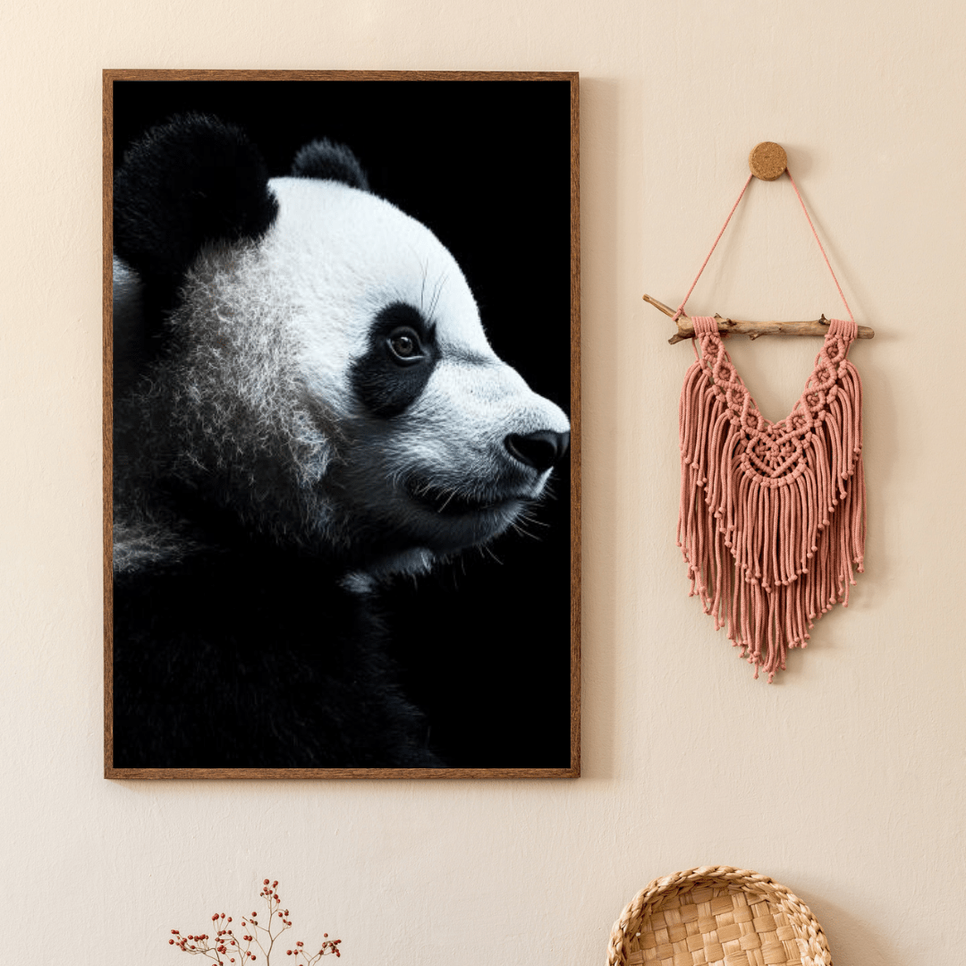 Serene Panda - Wildlife Wall Art - Aestheticanvas