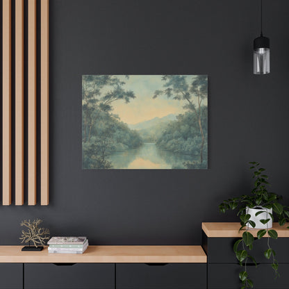 Serene Reflections of Nature - Limited Wall Art - Aestheticanvas