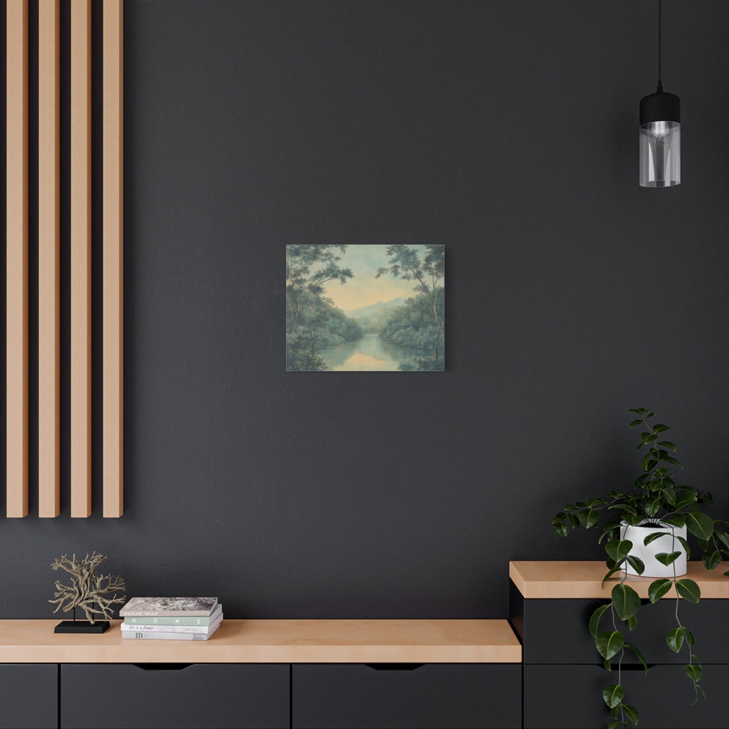 Serene Reflections of Nature - Limited Wall Art - Aestheticanvas