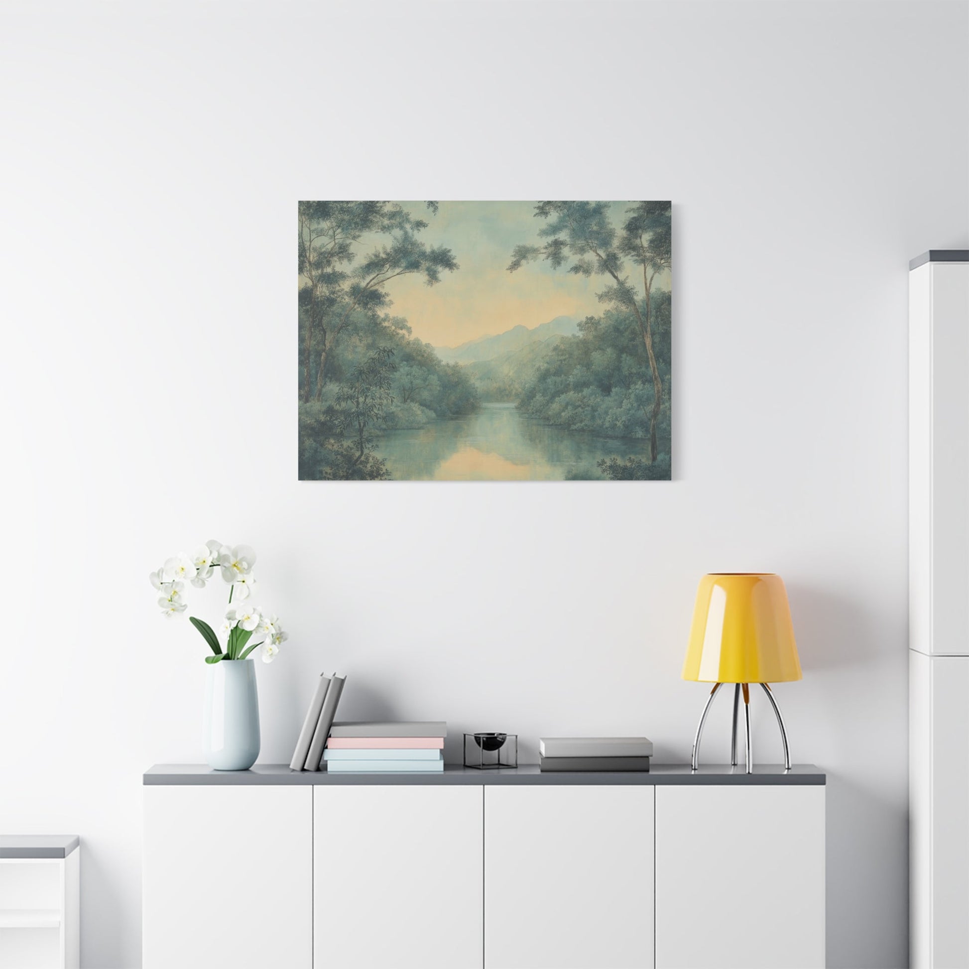 Serene Reflections of Nature - Limited Wall Art - Aestheticanvas