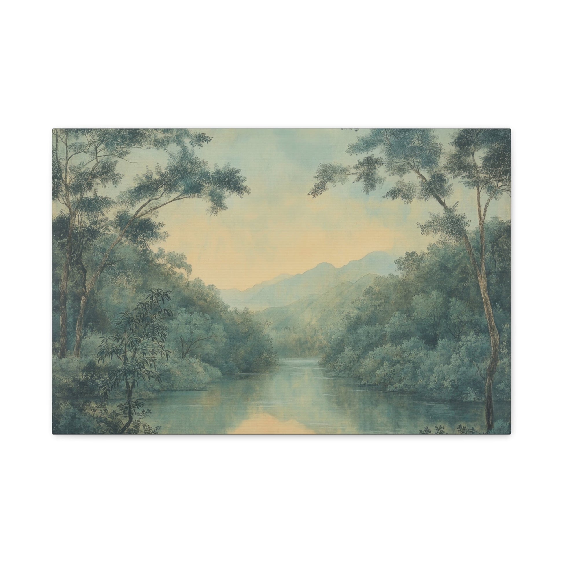 Serene Reflections of Nature - Limited Wall Art - Aestheticanvas