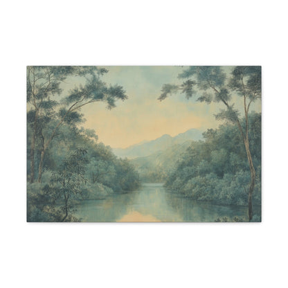 Serene Reflections of Nature - Limited Wall Art - Aestheticanvas