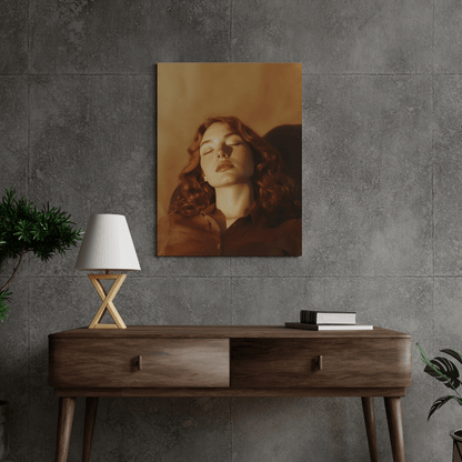 Serene Tranquillity Portrait - Women Wall Art - Aestheticanvas