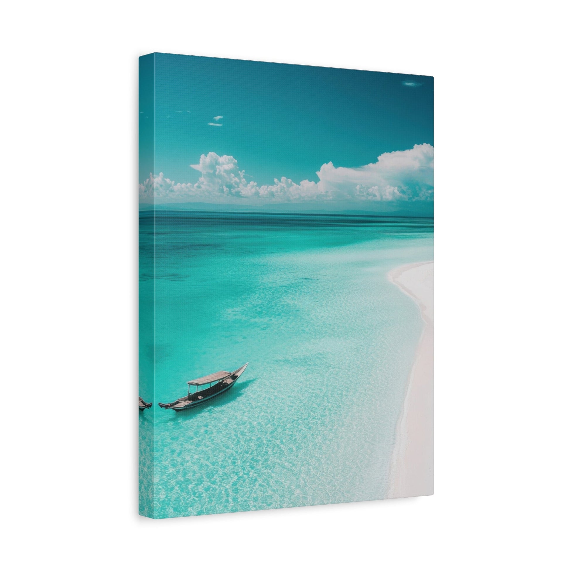 Serene Zanzibar Beach - Beach Wall Art - Aestheticanvas