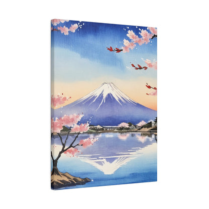 Serenity Of Mount Fuji - Japanese Wall Art - Aestheticanvas