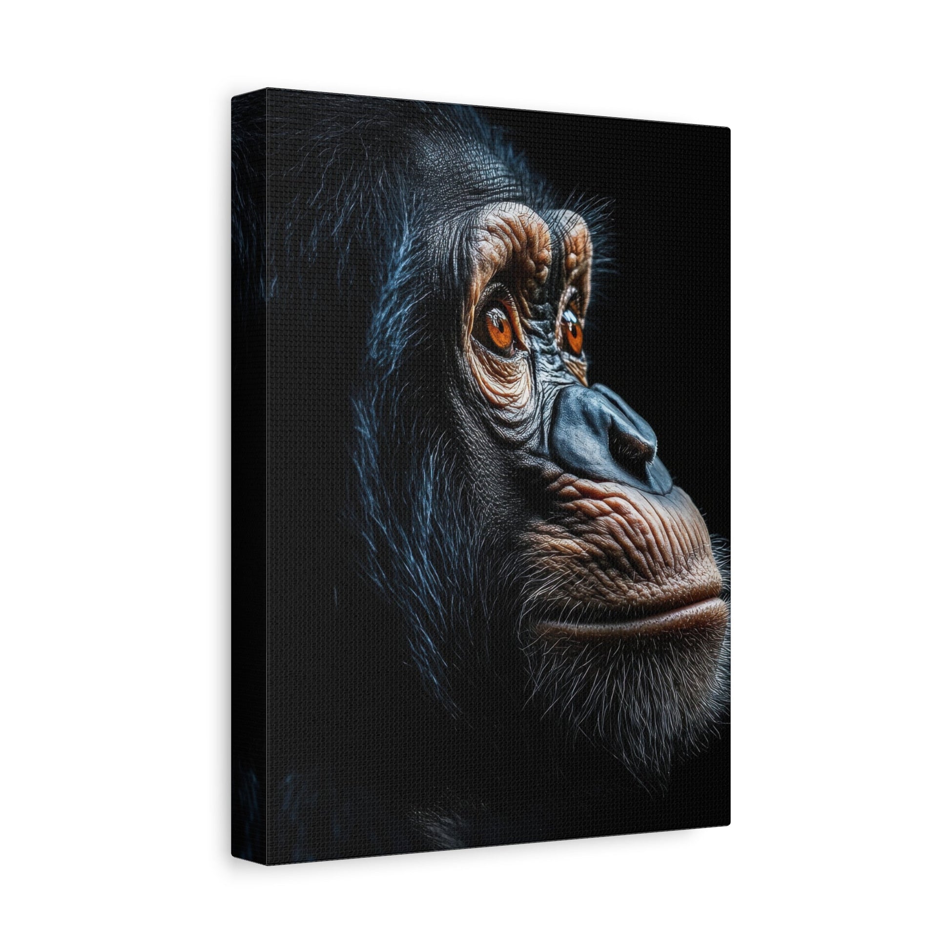 Soulful Chimpanzee - Wildlife Wall Art - Aestheticanvas