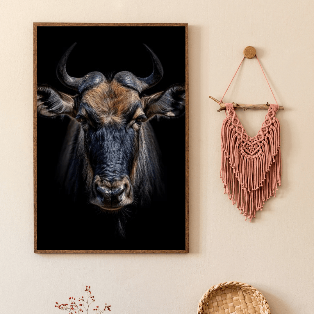 Stalwart Gaze - Wildlife Wall Art - Aestheticanvas