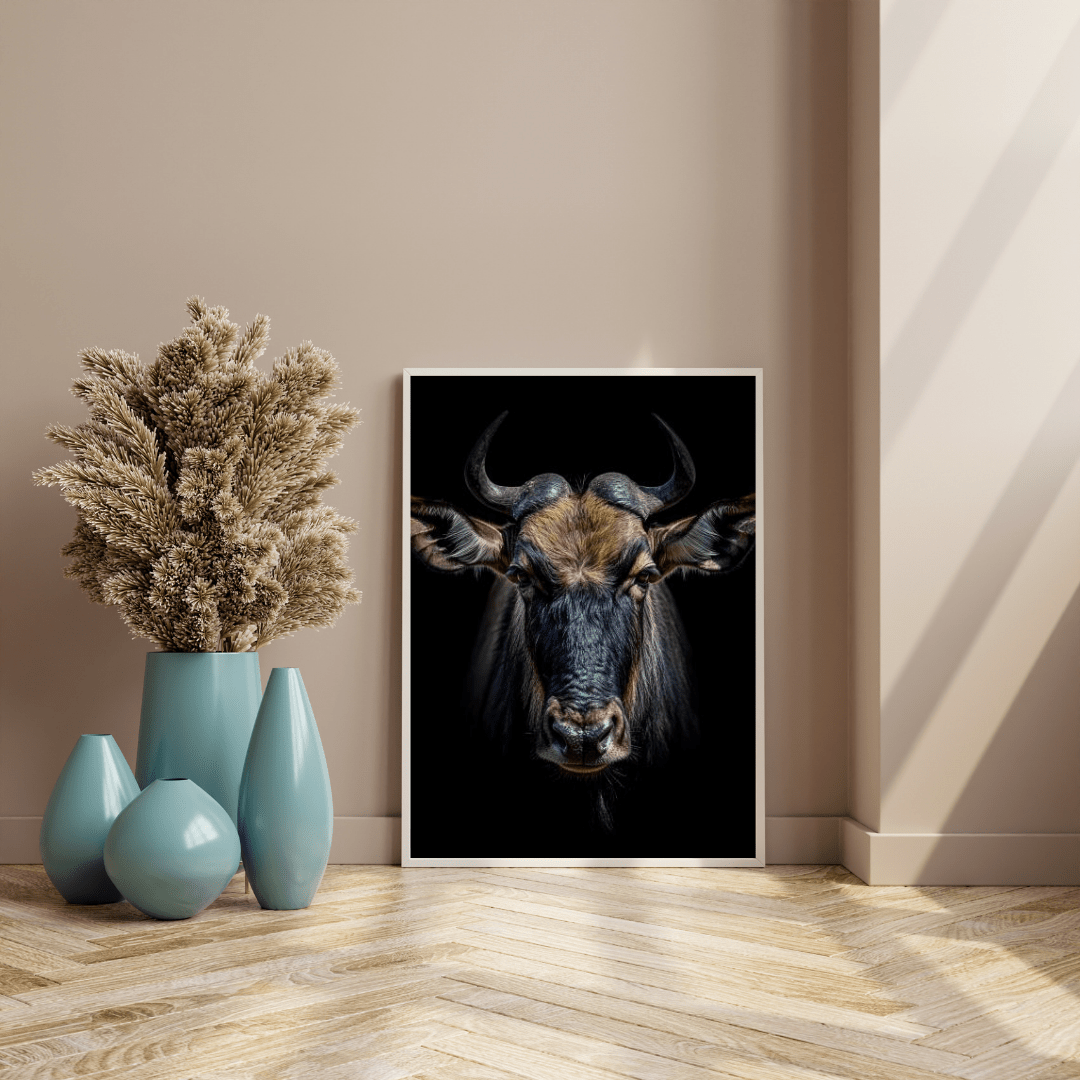 Stalwart Gaze - Wildlife Wall Art - Aestheticanvas