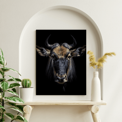 Stalwart Gaze - Wildlife Wall Art - Aestheticanvas