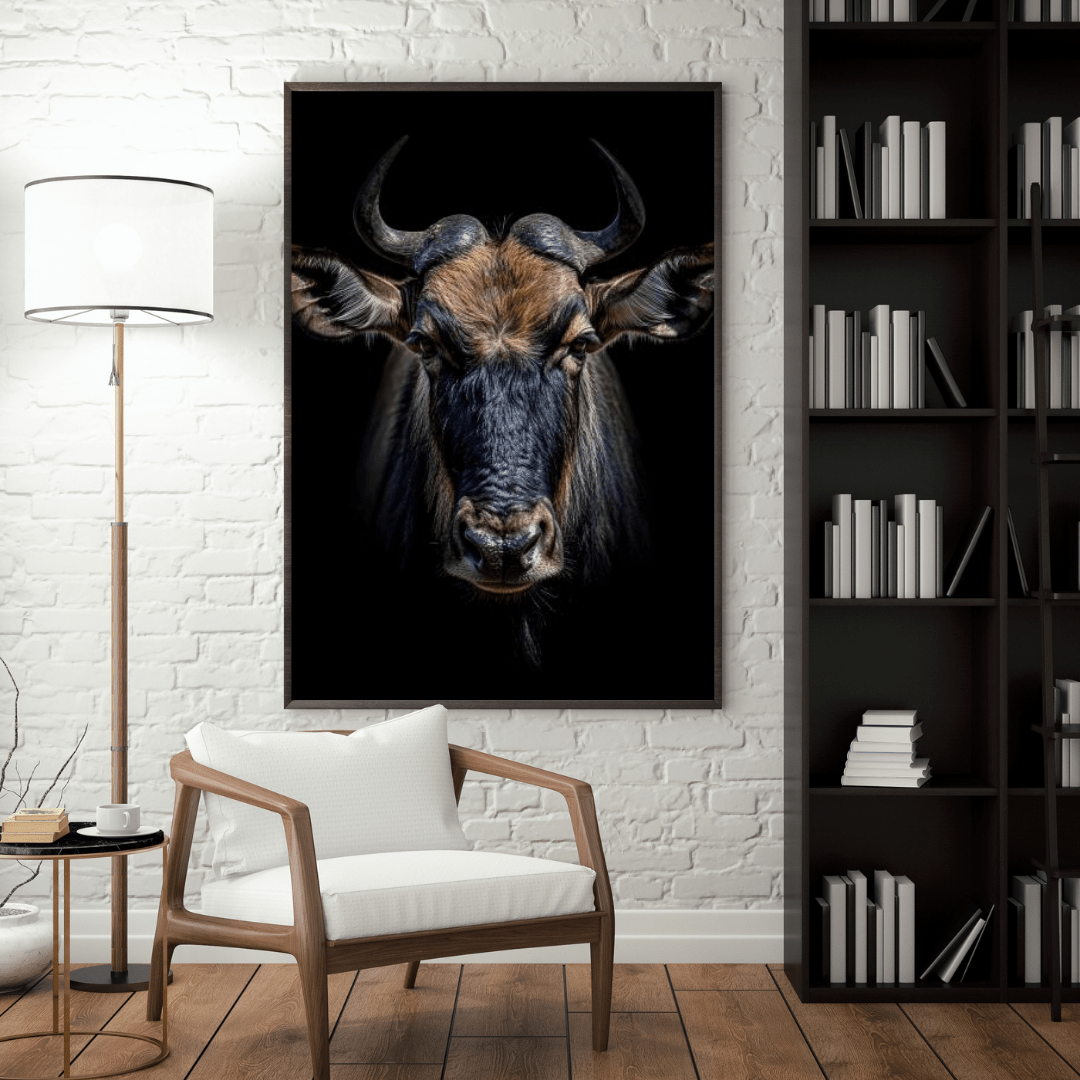 Stalwart Gaze - Wildlife Wall Art - Aestheticanvas