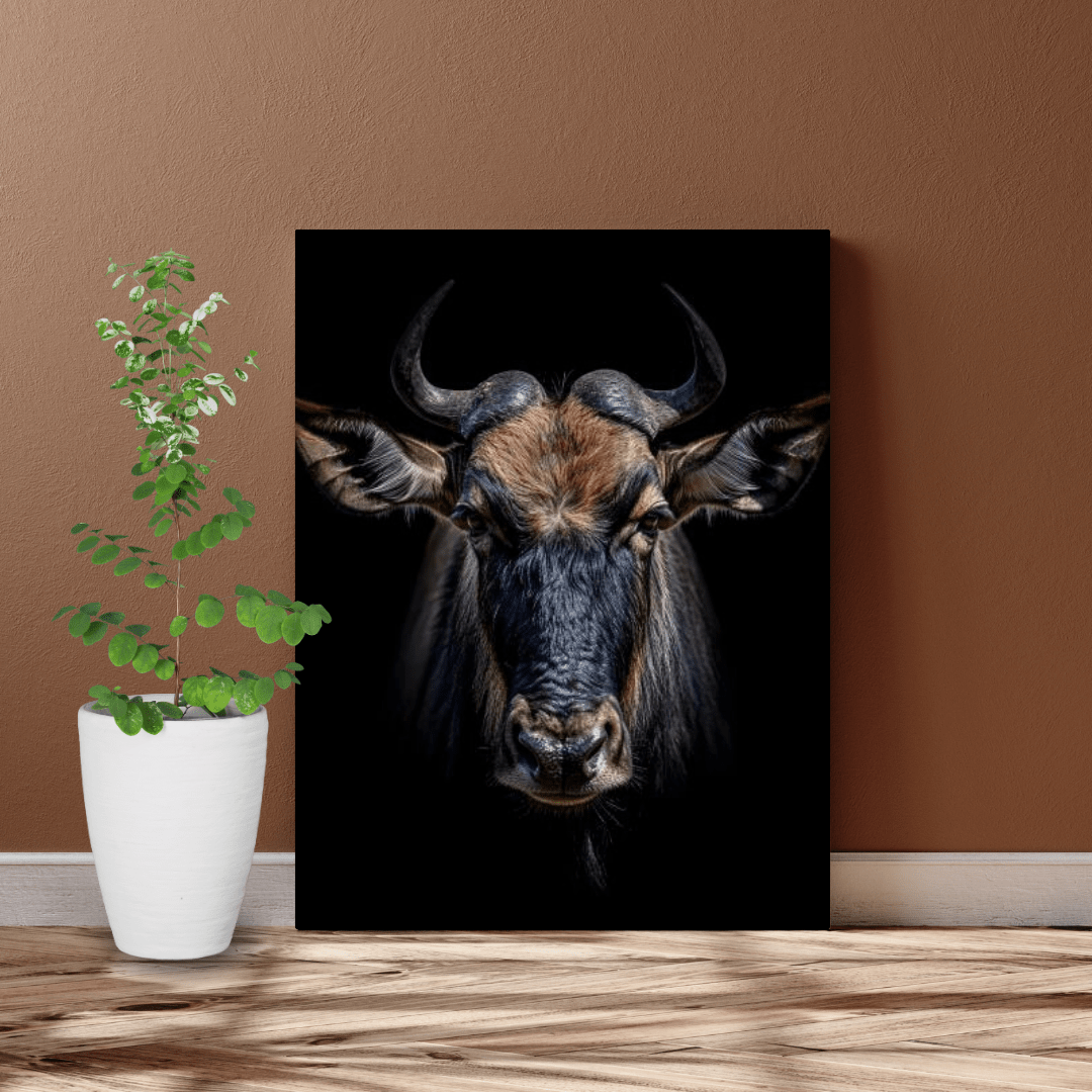 Stalwart Gaze - Wildlife Wall Art - Aestheticanvas