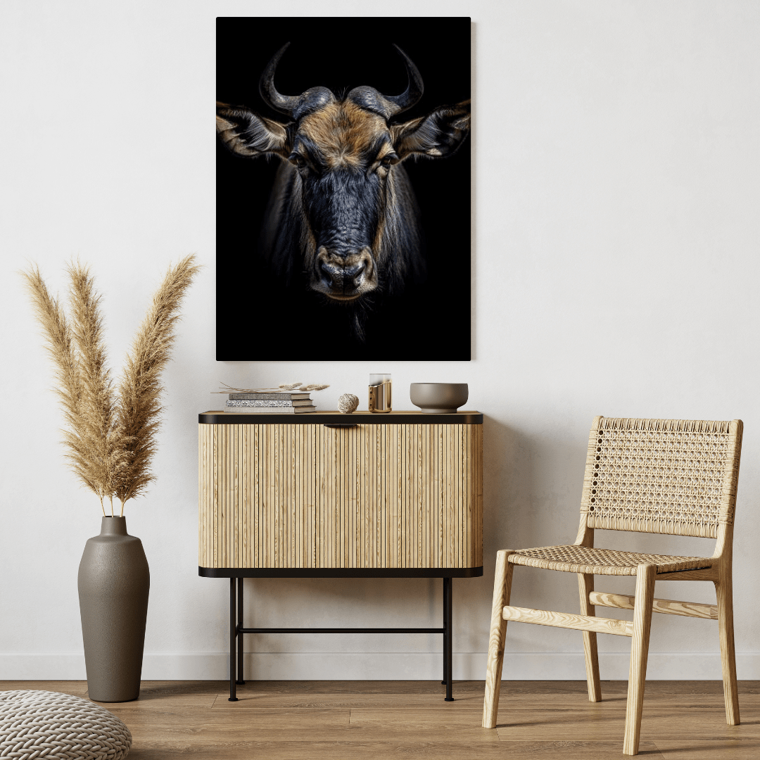 Stalwart Gaze - Wildlife Wall Art - Aestheticanvas