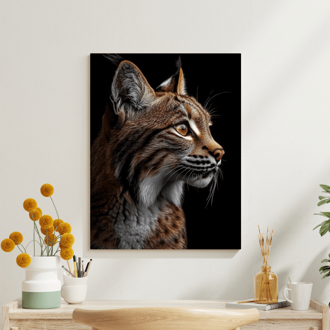 Stealthy Lynx - Wildlife Wall Art - Aestheticanvas