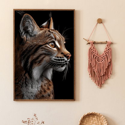 Stealthy Lynx - Wildlife Wall Art - Aestheticanvas