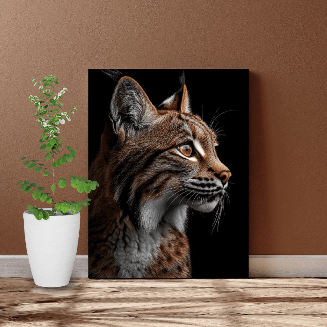 Stealthy Lynx - Wildlife Wall Art - Aestheticanvas