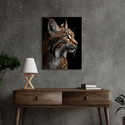 Stealthy Lynx - Wildlife Wall Art - Aestheticanvas