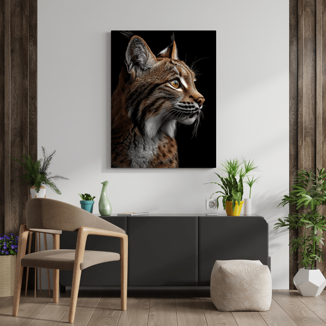 Stealthy Lynx - Wildlife Wall Art - Aestheticanvas