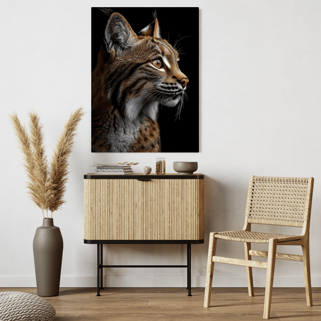 Stealthy Lynx - Wildlife Wall Art - Aestheticanvas