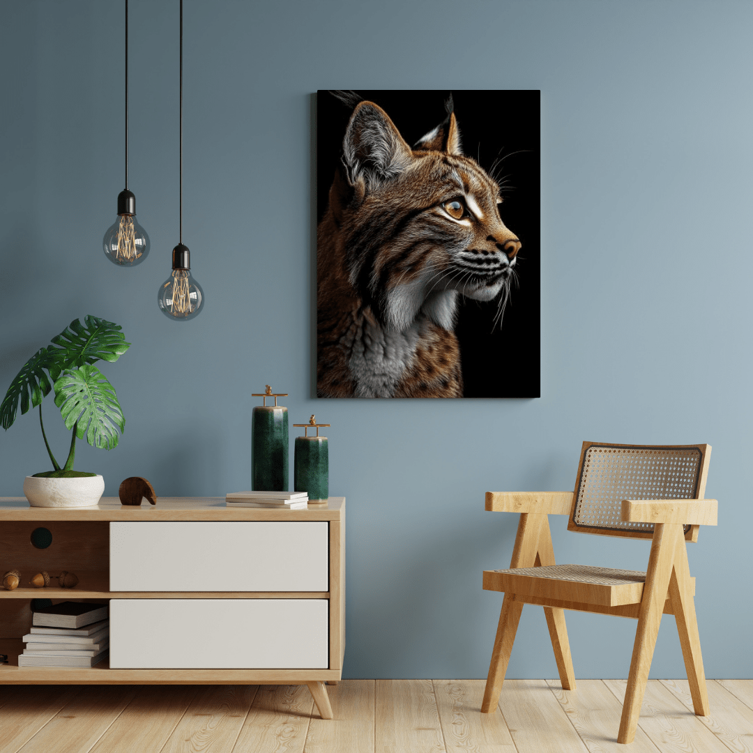 Stealthy Lynx - Wildlife Wall Art - Aestheticanvas