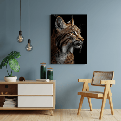 Stealthy Lynx - Wildlife Wall Art - Aestheticanvas