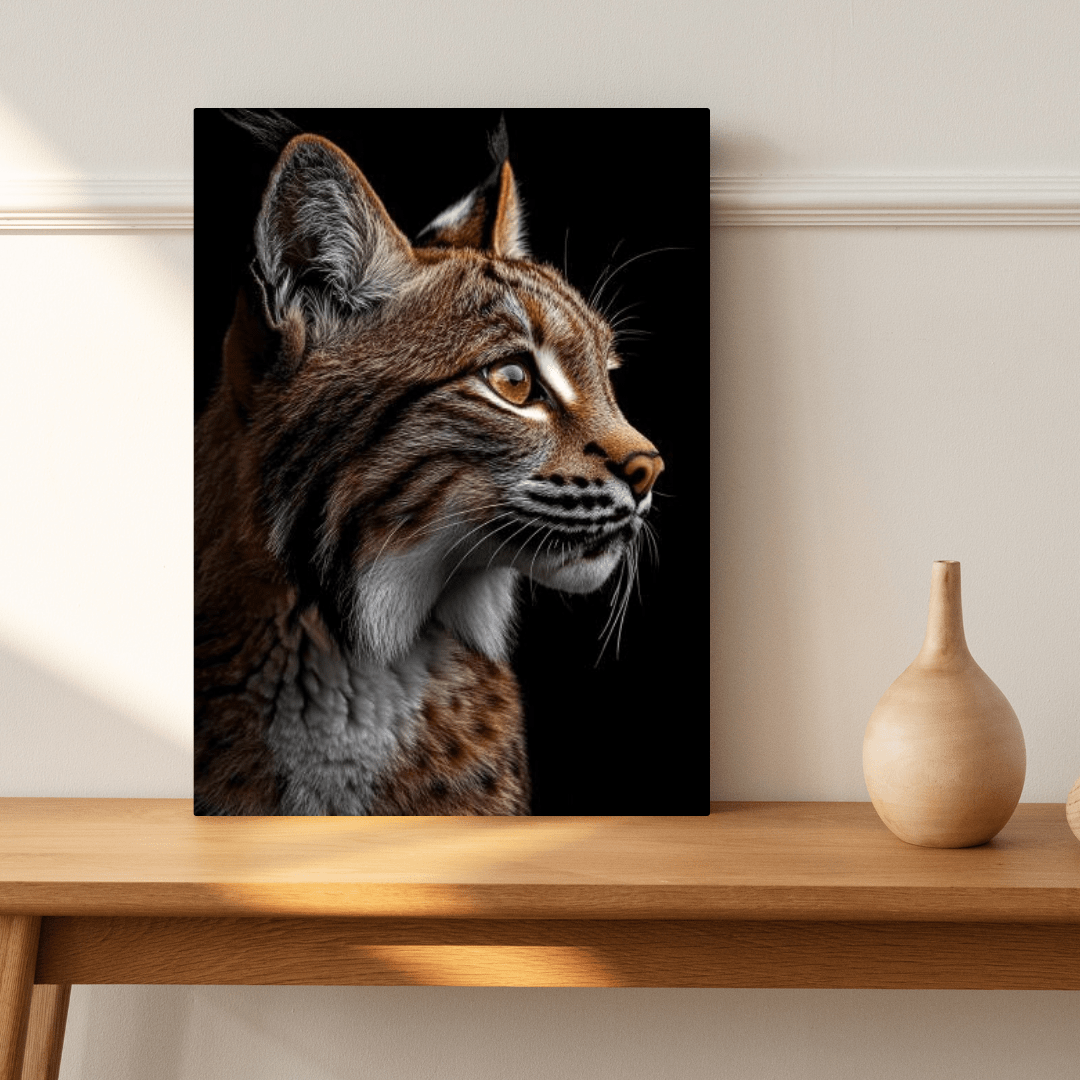 Stealthy Lynx - Wildlife Wall Art - Aestheticanvas