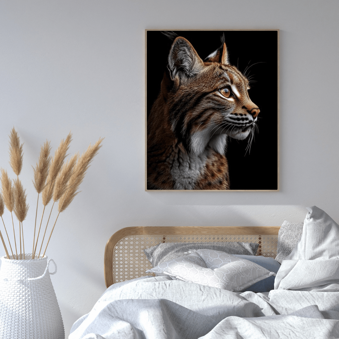 Stealthy Lynx - Wildlife Wall Art - Aestheticanvas