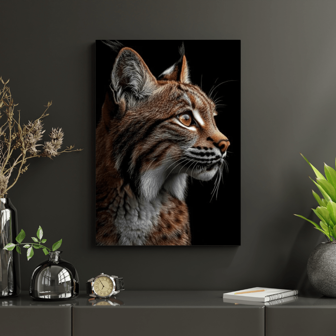 Stealthy Lynx - Wildlife Wall Art - Aestheticanvas