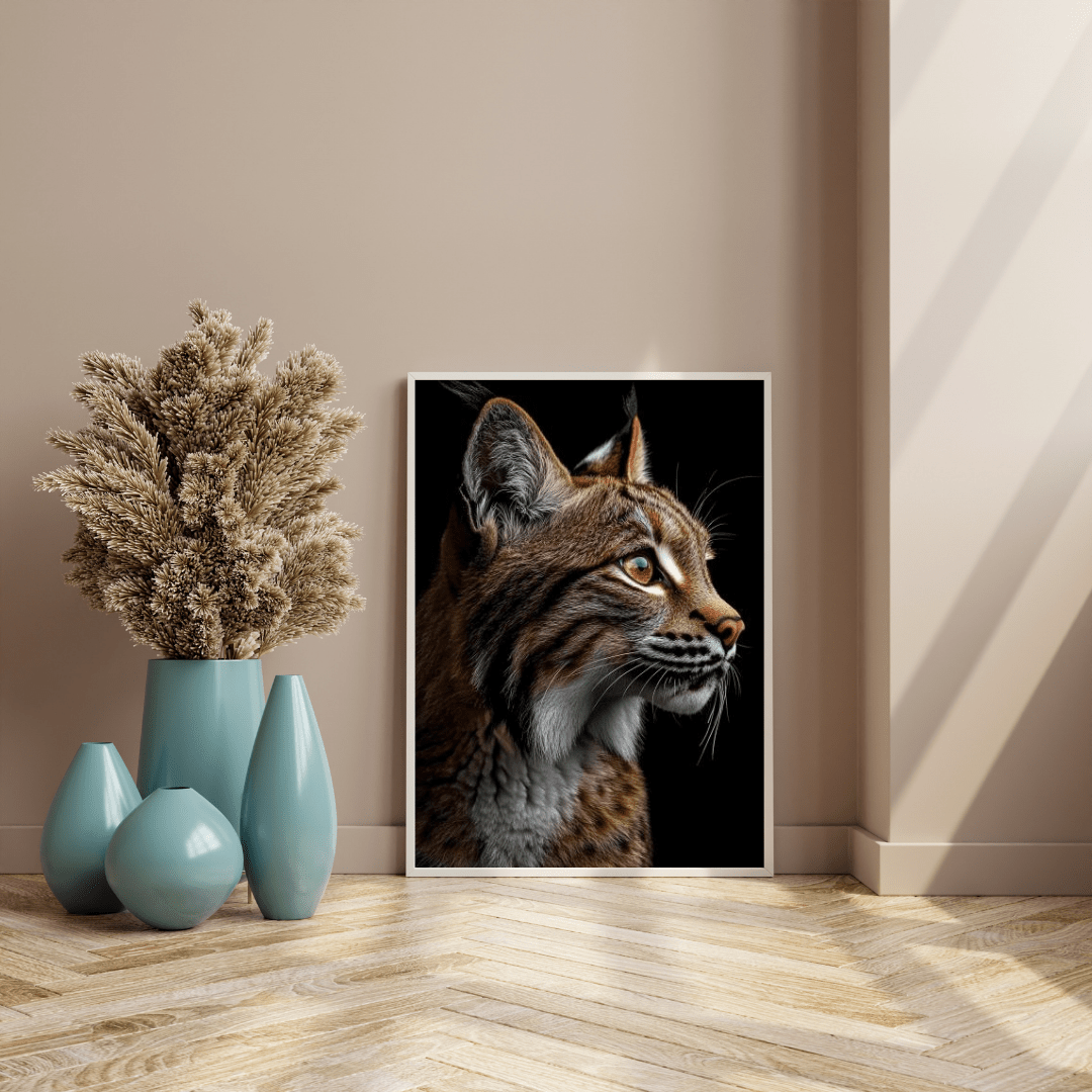 Stealthy Lynx - Wildlife Wall Art - Aestheticanvas