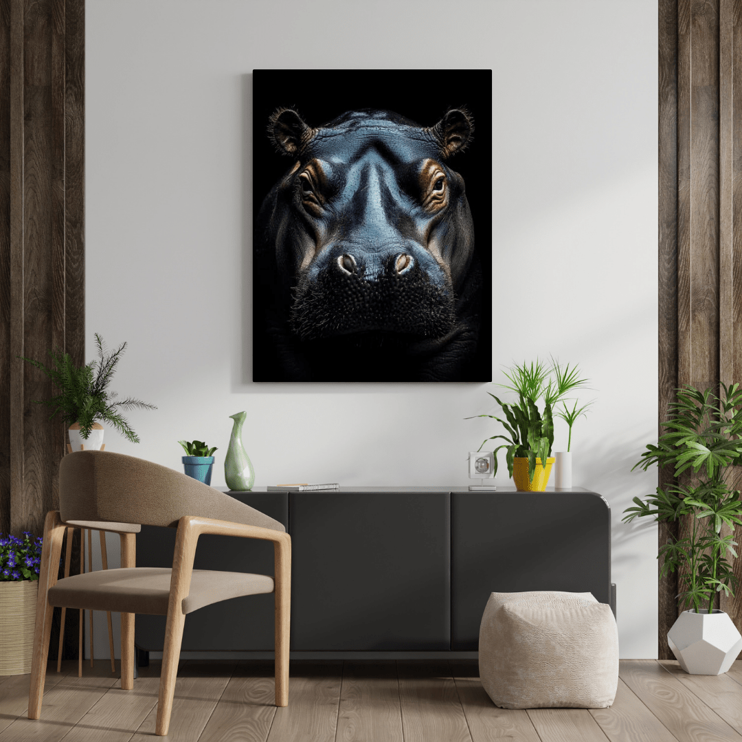 Stoic Presence - Wildlife Wall Art - Aestheticanvas