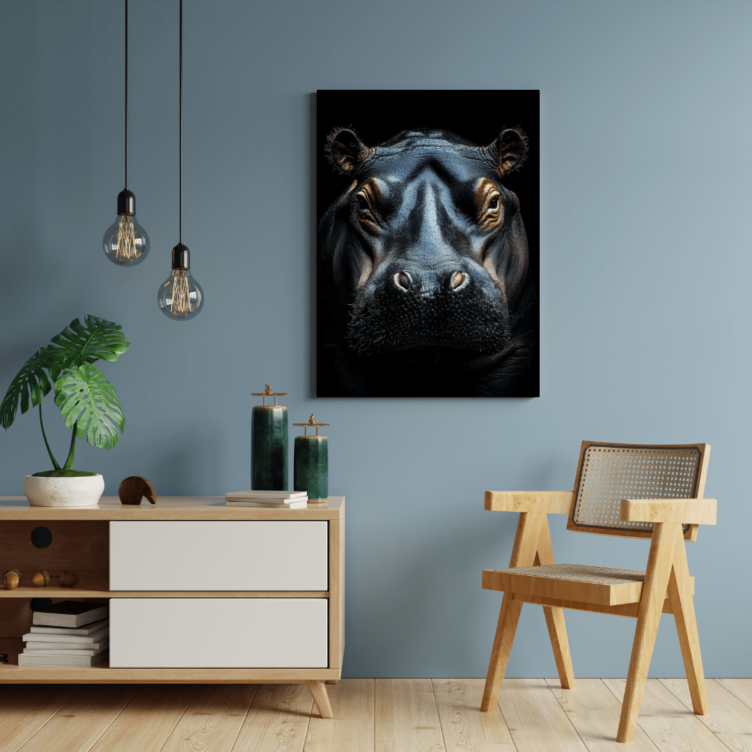 Stoic Presence - Wildlife Wall Art - Aestheticanvas