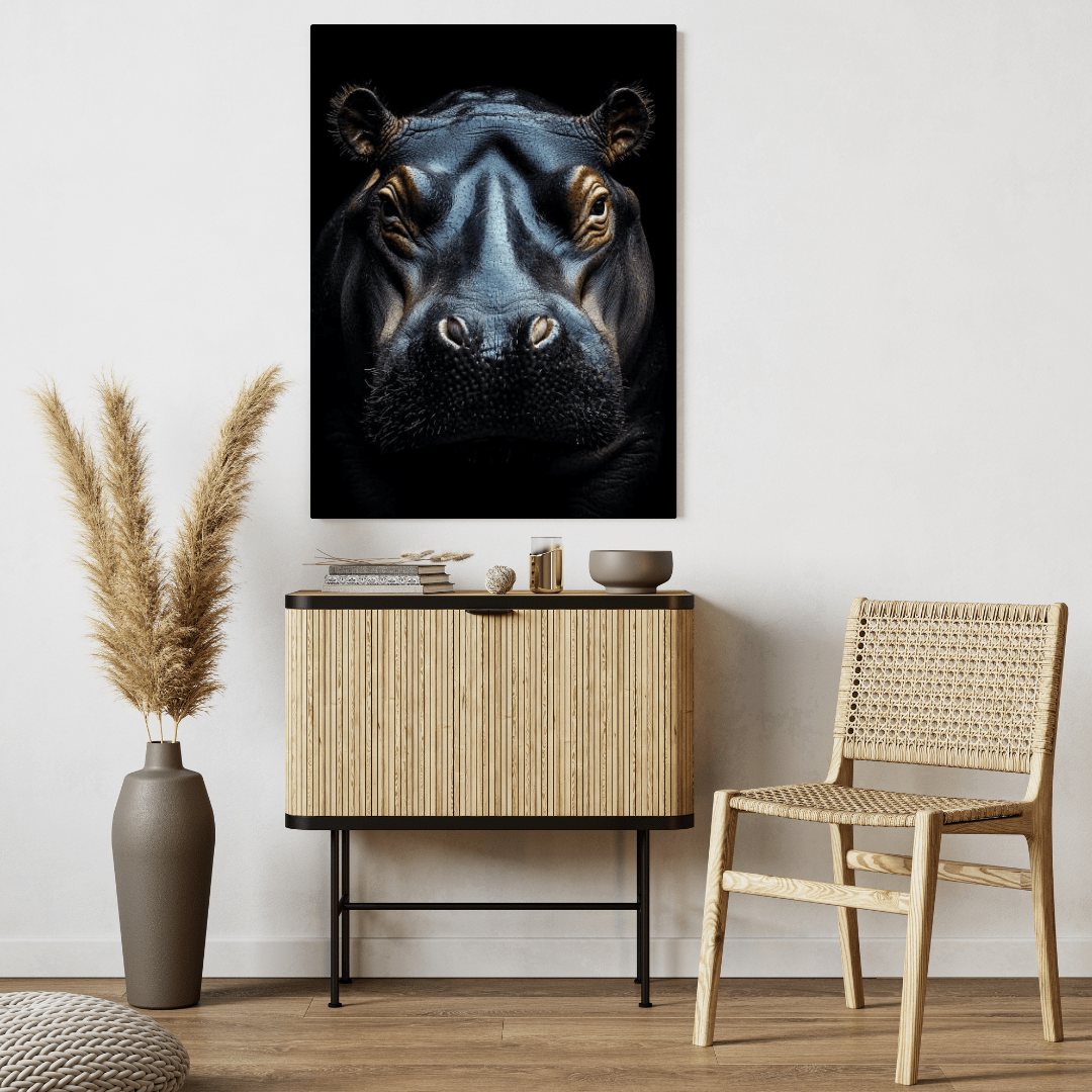 Stoic Presence - Wildlife Wall Art - Aestheticanvas