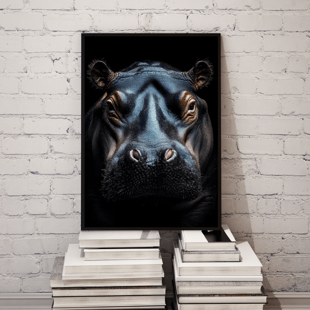 Stoic Presence - Wildlife Wall Art - Aestheticanvas